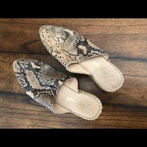 Free People Espadrille Mules